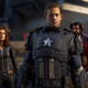 The Avengers, assembled... at least before something terrible goes down.